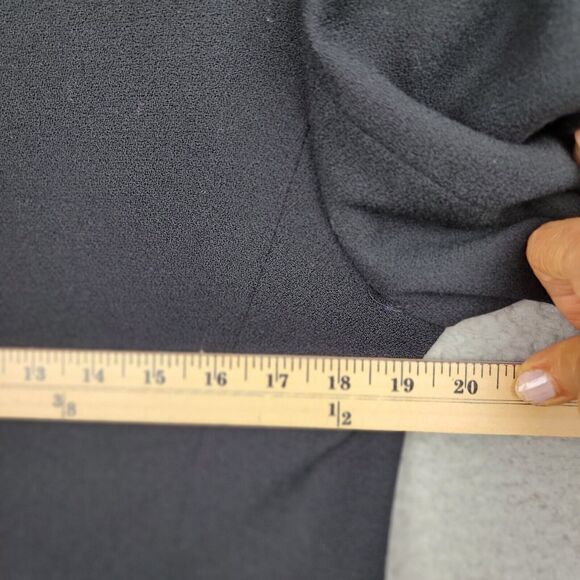 VTG Jones New York Blazer Size 10 Black 100% Worsted Wool Made In USA Classic - Picture 10 of 16